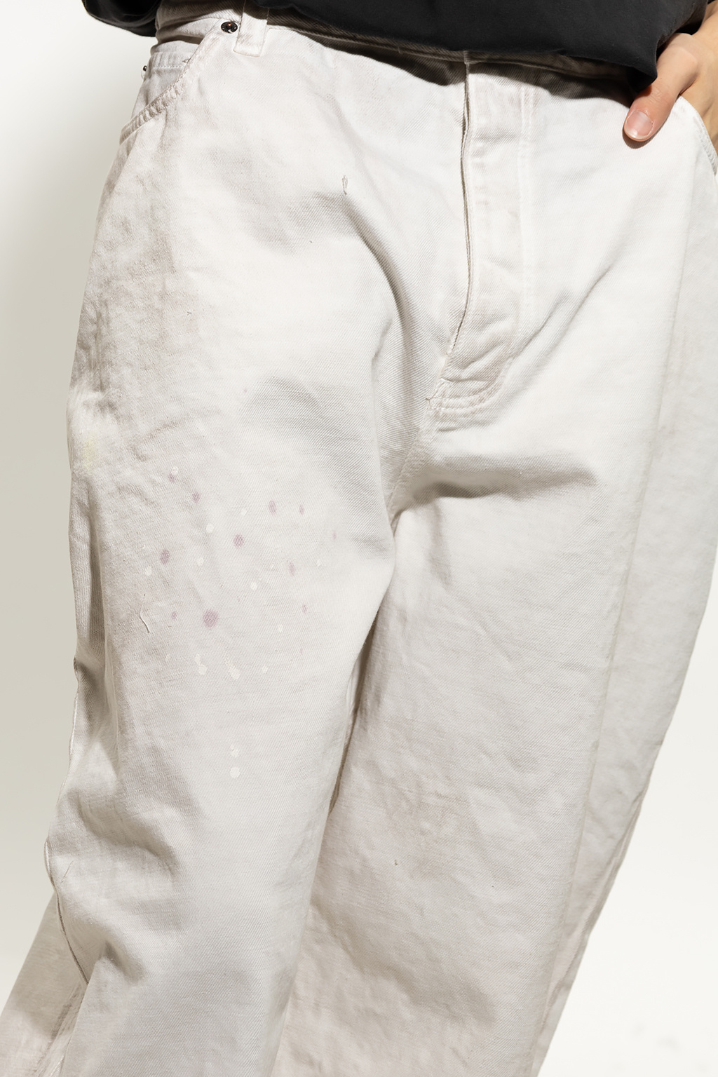 Balenciaga white jeans best sale